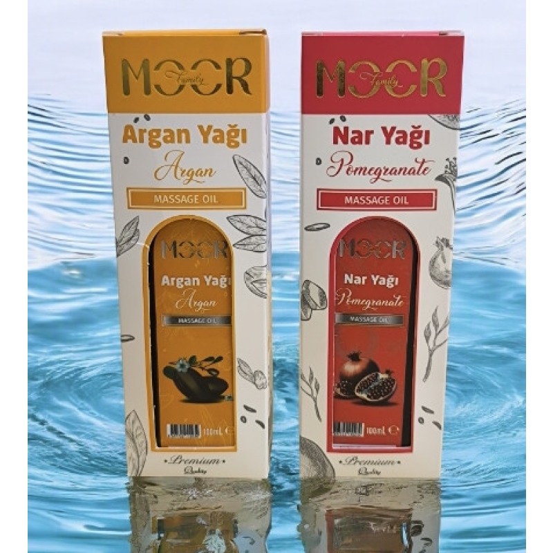 MOOR MASSAGE OİL Argan-Nar Yağı